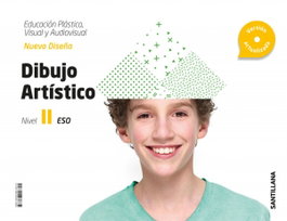 SANTILLANA, CUADERNO EDUCACION PLASTICA, VISUAL Y AUDIOVISUAL DIBUJO ARTISTICO SERIE DISEÑA NIVEL II ESO - SANTILLANA
