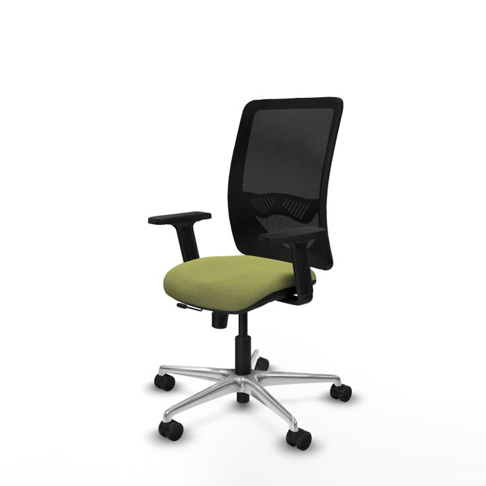 PIQUERAS Y CRESPO Silla de oficina Zulema con mecanismo Sincro/Traslack Verde oliva y Negro PIQUERAS Y CRESPO Silla de oficina Zulema con mecanismo Sincro/Traslack Verde oliva y Negro