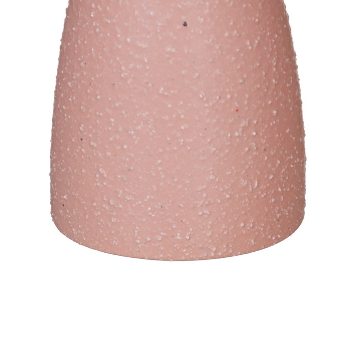 Portavelas Rosa Palo Cerámica Decoración 9,50 X 9,50 X 20 cm (Set de 2) Portavelas Rosa Palo Cerámica Decoración 9,50 X 9,50 X 20 cm (Set de 2)