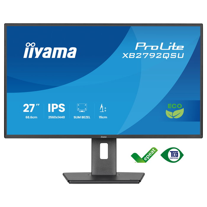 Iiyama ProLite XB2792QSU-B1 Monitor 27 Pulgadas Quad HD IPS 120Hz Negro Iiyama ProLite XB2792QSU-B1 Monitor 27 Pulgadas Quad HD IPS 120Hz Negro
