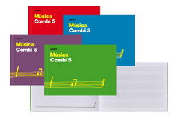 Bloc De Musica Additio Combi 5 Pentagramas 24X17 Y Hojas Microperforadas Apdo.