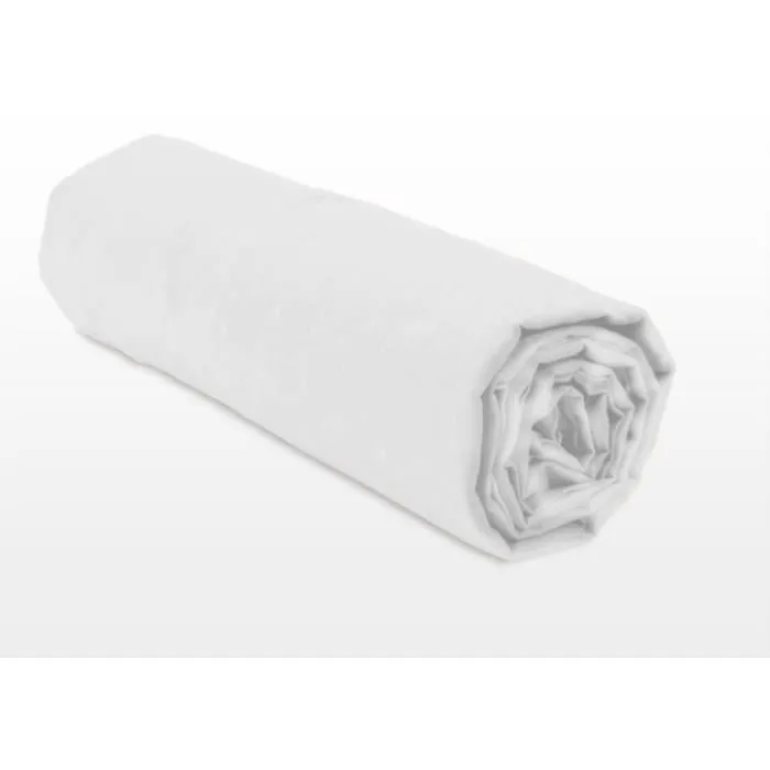 Home Linge Passion HP71760 Sábana Bajera Ajustable Microfibra Blanco 90 x 190 cm + 30cm