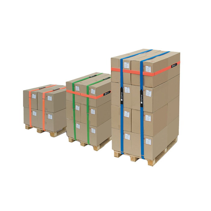 Velcro® Correa logistrap amarilla, pack 2 unidades, 50mm x 6m