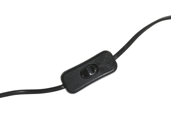 DKD Home Decor Lámpara de Pie Acero Patinado Negro