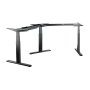 LogiLink EO0017 Marco para escritorio de altura ajustable, negro