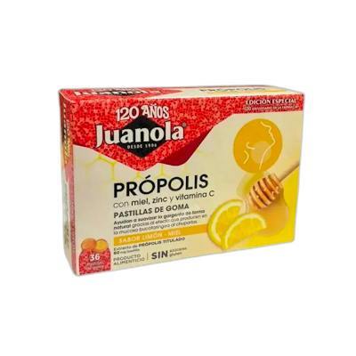 Juanola Própolis Limón y Miel Gummies