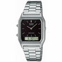 Reloj Unisex Casio AQ-230A-1DMQYES Negro Plateado