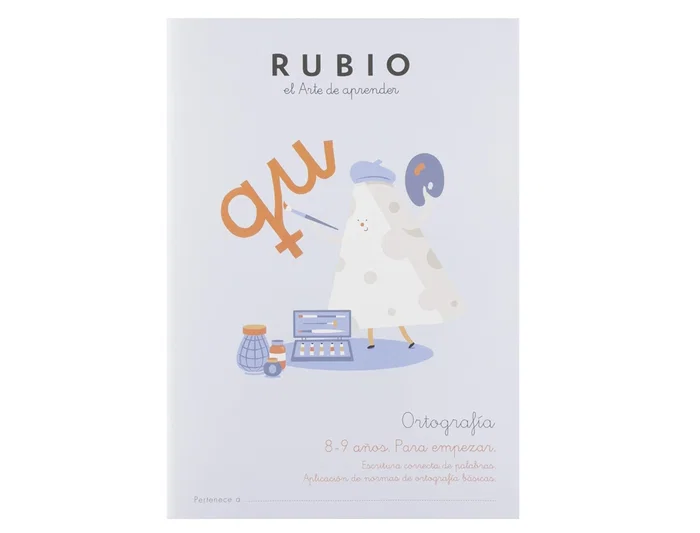 Rubio Cuaderno de Ortografía para empezar 8-9 años Rubio Cuaderno de Ortografía para empezar 8-9 años