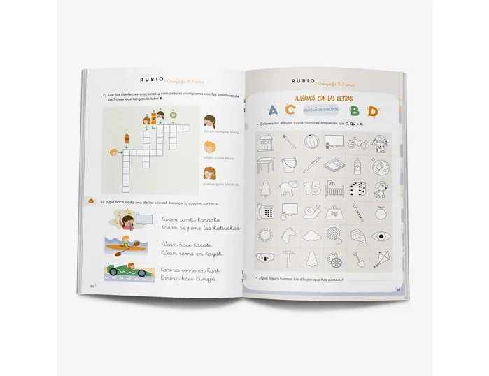 Rubio Cuaderno ortografía 8-9 años para empezar