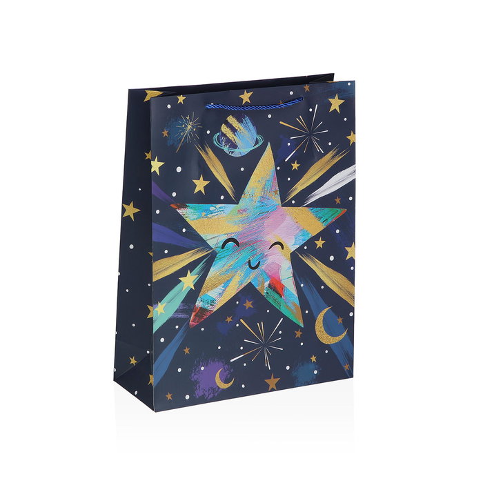 Versa Bolsa Surtida Mediana "Espacio" 26x32 cm (12 Unidades)