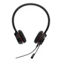 Jabra Evolve 30 II Auriculares Profesionales con Cable Diadema Oficina/Call Center - Negro, USB-A y Conector 3.5 mm, Plug & Play, Voz HD, Gestión de Llamadas