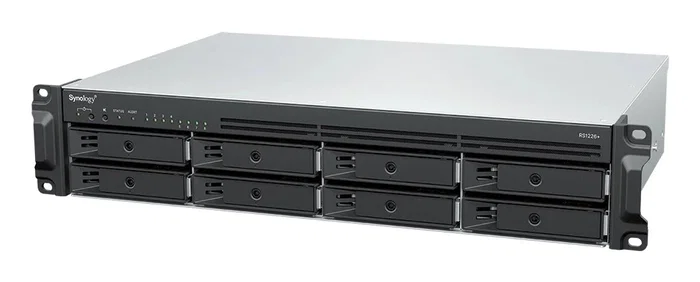 Synology RackStation RS1226+ 8 Bahías 2U con AMD Ryzen y 4 GB DDR4 Synology RackStation RS1226+ 8 Bahías 2U con AMD Ryzen y 4 GB DDR4