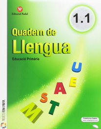 Quadern llengua 1r.primaria. Trimestral, VV.AA - NADAL EDARCA EDITORIAL