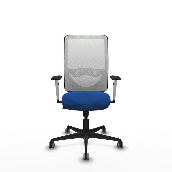 PIQUERAS Y CRESPO Silla de oficina Zulema con mecanismo Sincro Azul y Blanco PIQUERAS Y CRESPO Silla de oficina Zulema con mecanismo Sincro Azul y Blanco