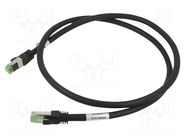 GOOBAY Patch cord S/FTP Cat 8.1 1m RJ45 GOOBAY Patch cord S/FTP Cat 8.1 1m RJ45