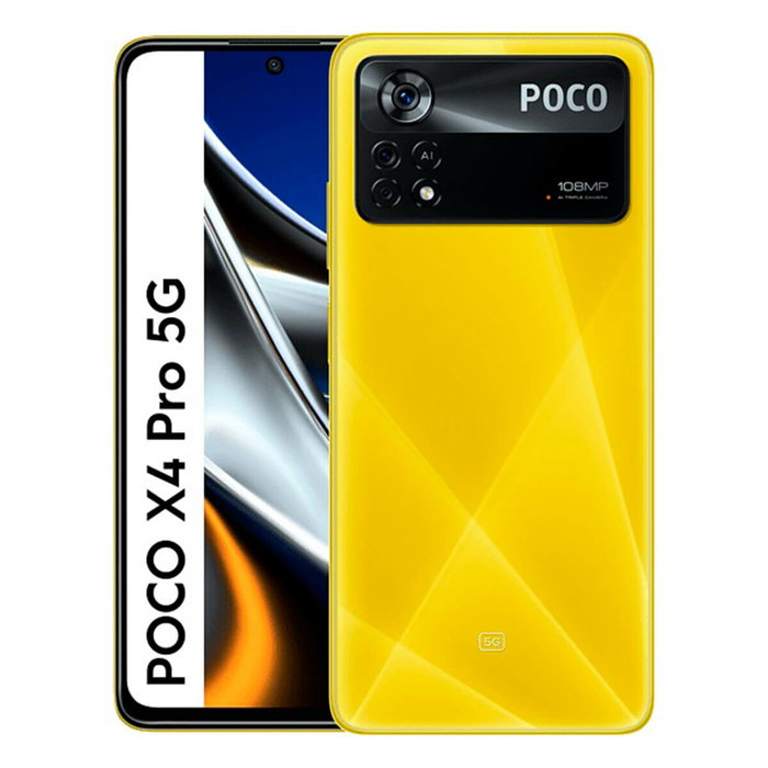 Smartphone Xiaomi Poco X4 Pro 5G 6,67" 8 GB RAM 256 GB Amarillo Smartphone Xiaomi Poco X4 Pro 5G 6,67" 8 GB RAM 256 GB Amarillo
