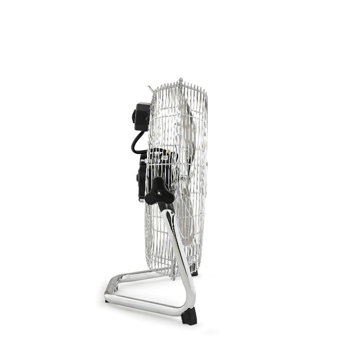 Blaupunkt Ventilador Industrial Cromado para Suelo, 40 cm, 90 W