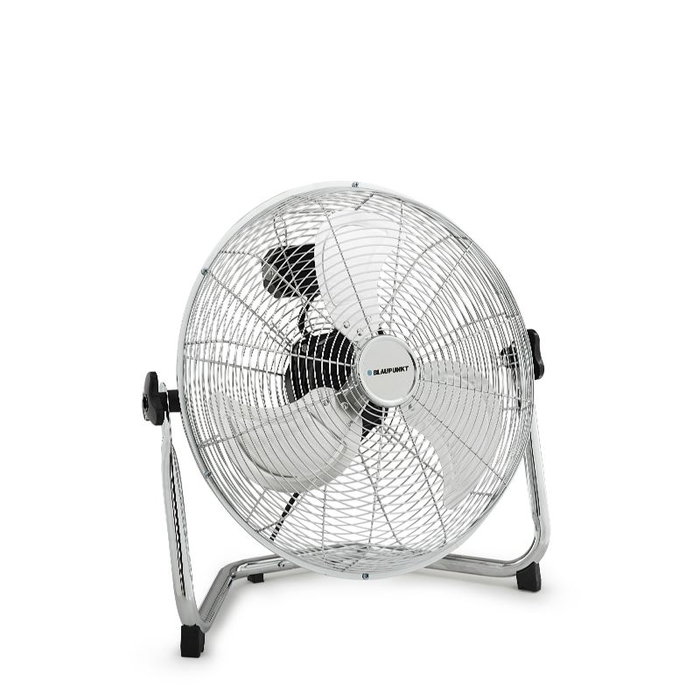 Blaupunkt Ventilador Industrial Cromado para Suelo, 40 cm, 90 W