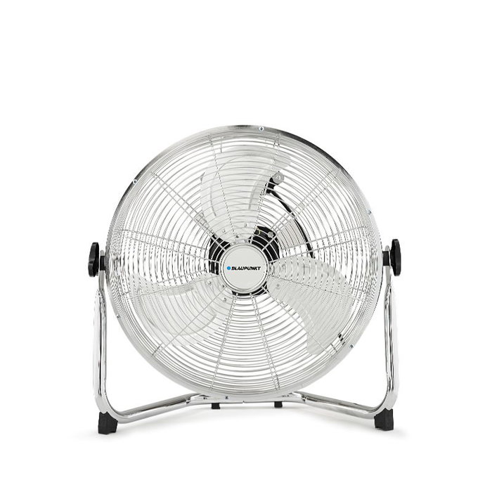 Blaupunkt Ventilador Industrial Cromado para Suelo, 40 cm, 90 W