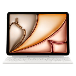 Apple Magic Keyboard para iPad Air 11-pulgadas (M3) - Inglés Reino Unido - Blanco