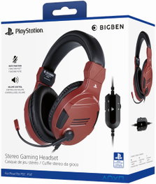 Big Ben Stereo Gaming Headset Rojo (PS4)