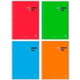 Pacsa Pack 4 Cuadernos Superblock Extra A4 90gr 5x5 con Greca y Tapa Dura Surtidos