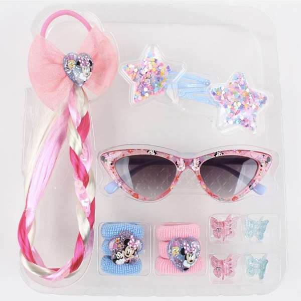 Cerdá Set de Belleza Bolsito Gafas Minnie 21.0 x 22.5 x 5.0 cm para niñas a partir de 5 años Color Rosa Cerdá Set de Belleza Bolsito Gafas Minnie 21.0 x 22.5 x 5.0 cm para niñas a partir de 5 años Color Rosa