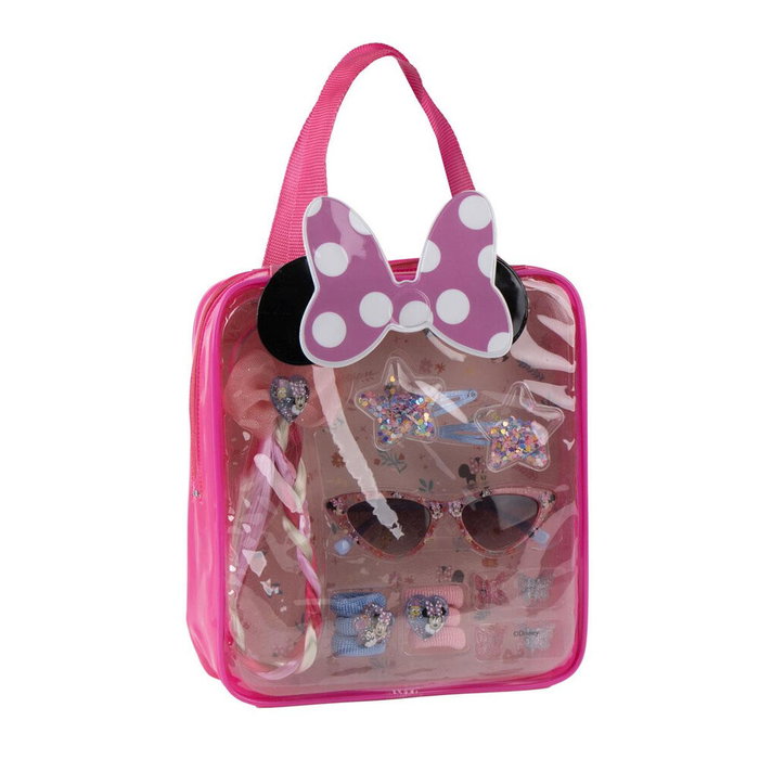 Cerdá Set de Belleza Minnie con Bolsito y Gafas en Rosa