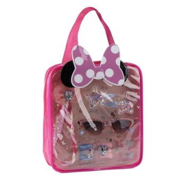 Cerdá Set de Belleza Minnie con Bolsito y Gafas en Rosa