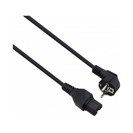 Helos Cable de alimentación CEE 7/7 a C15, 3 m, Negro