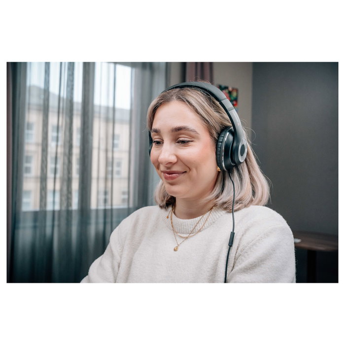 Verbatim Auriculares TruSound USB-C Negros