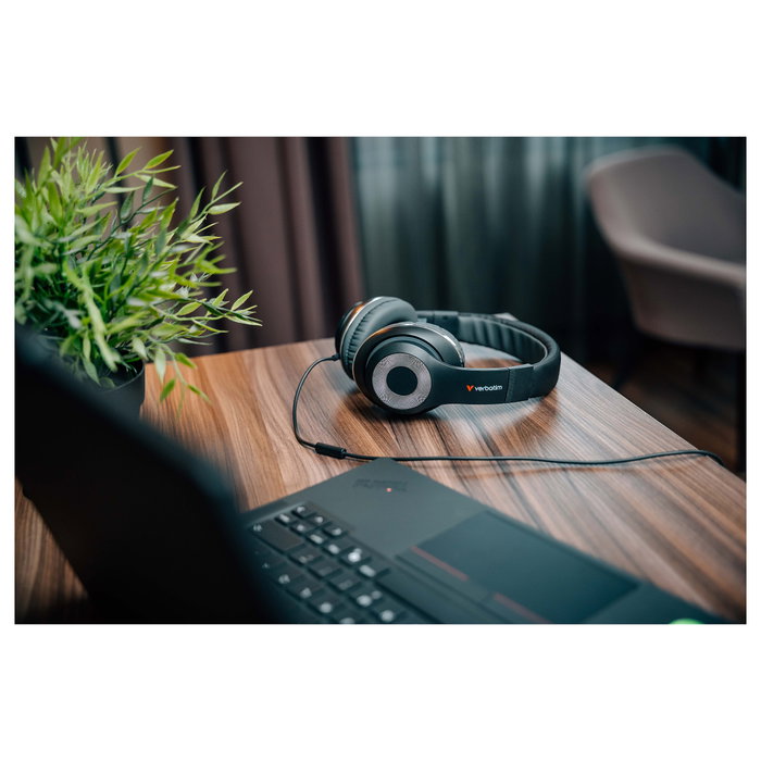 Verbatim Auriculares TruSound USB-C Negros
