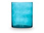 Giftdecor Jarron Cristal Cilindro Turquesa 17 cm Diametro X 20 cm Alto (Set de 4)