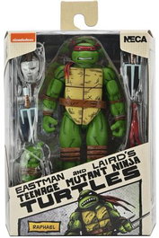 Neca Figura de Acción Raphael Teenage Mutant Ninja Turtles Scale Action 18 cm Mirage Comics Licencia Oficial
