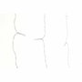 DKD Home Decor Cortina de Luces de Navidad LED Azul de 100 Luces IP44 para Exterior