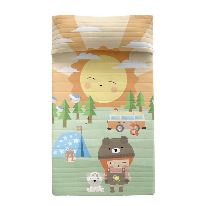 Colcha HappyFriday Happynois Multicolor 200 x 260 cm Camping Colcha HappyFriday Happynois Multicolor 200 x 260 cm Camping