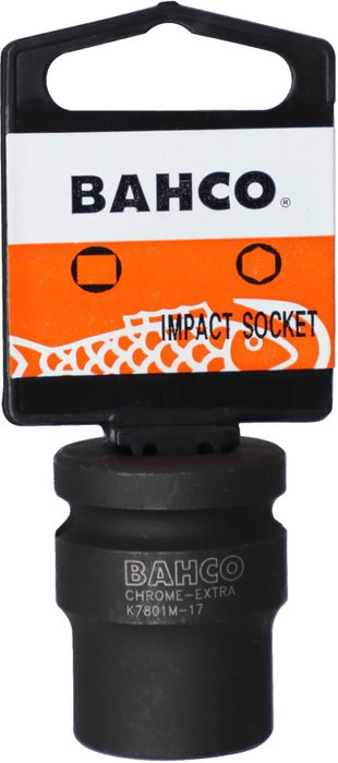 Bahco Llave de Vaso Impacto Hexagonal 1/2 de 27 mm Bahco Llave de Vaso Impacto Hexagonal 1/2 de 27 mm