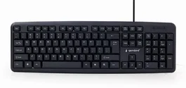 Gembird KB-U-103 Teclado USB Inglés EE. UU. Negro