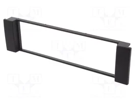 PER.PIC. Bastidor de montaje de radio 1 DIN para Audi y Seat, negro