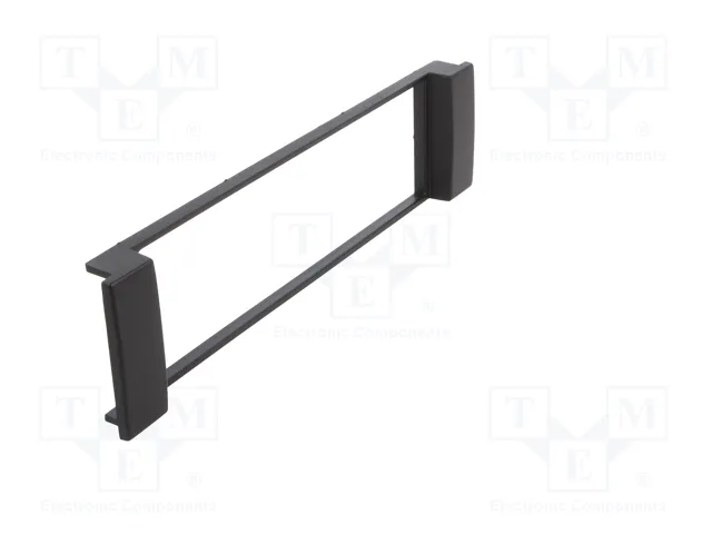 PER.PIC. Bastidor de montaje de radio 1 DIN para Audi y Seat, negro PER.PIC. Bastidor de montaje de radio 1 DIN para Audi y Seat, negro