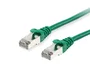 Equip Cable de red Cat6a S/FTP 2xRJ-45 0,15 m Verde