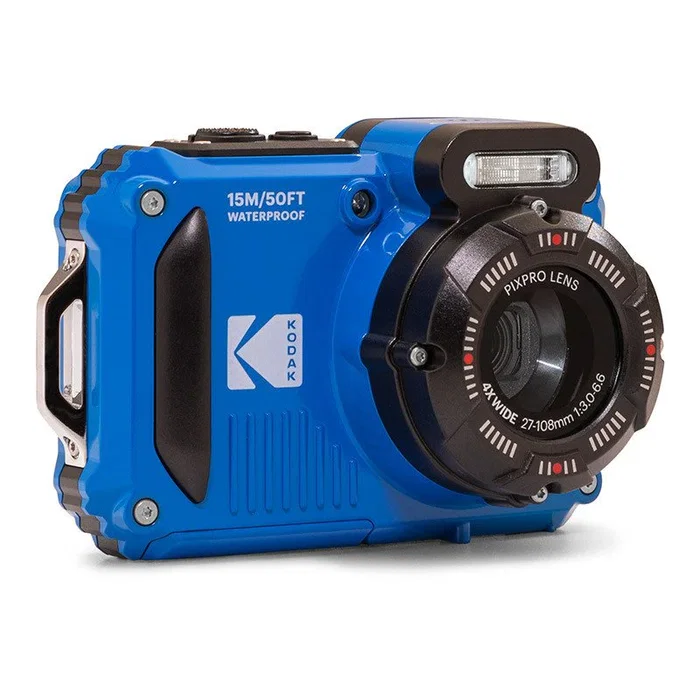 Kodak Pixpro WPZ2 Cámara Digital Sumergible 16,76 MP Azul con 2 Baterías y MicroSD Kodak Pixpro WPZ2 Cámara Digital Sumergible 16,76 MP Azul con 2 Baterías y MicroSD