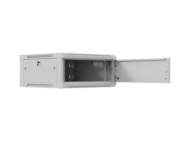 Lanberg Armario Rack de Pared 19 pulg 4U 600x600 gris