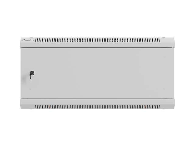 Lanberg Armario Rack de Pared 19 pulg 4U 600x600 gris