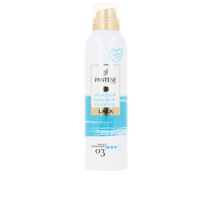Pantene Flexible Laca para el Pelo - Fijación Flexible y Control del Encrespamiento - 250 ml