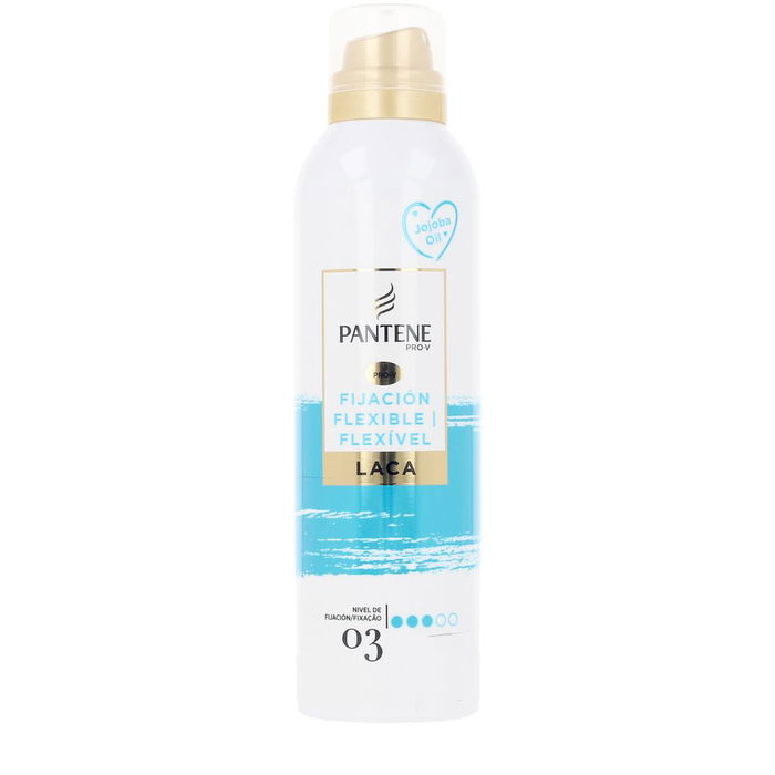 Pantene Flexible Laca para el Pelo - Fijación Flexible y Control del Encrespamiento - 250 ml