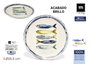 La Mediterranea Plato Llano Melamina Brillo Peixe 25.5cm