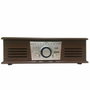 SUNSTECH PXR32WD Tocadiscos de Madera con Bluetooth, Radio y Conversor MP3
