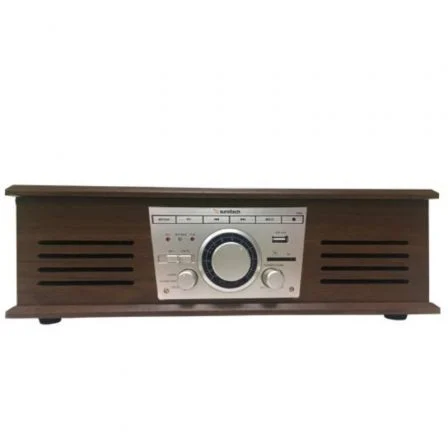 Sunstech PXR32 Tocadiscos con Bluetooth, Radio FM y Conversor a MP3