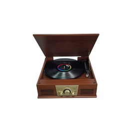 TOCADISCOS SUNSTECH PXR32WD BLUETOOTH/FM/USB/SD MADERA